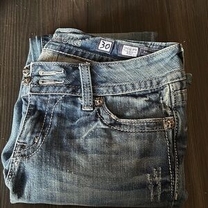 Miss Me Women's Blue Boot Cut Jeans